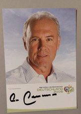 Franz beckenbauer signiert - beckenbauer,