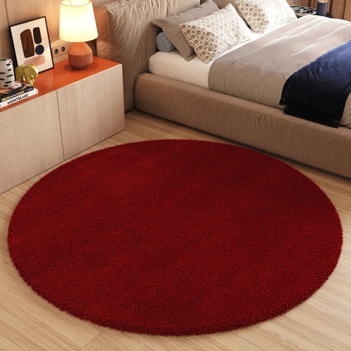 Runder teppich langflor - teppich,