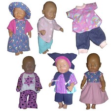 Baby Puppen Schnittmuster 43cm