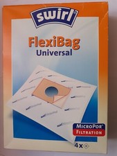 Swirl Staubsaugerbeutel FlexiBag Universal Inhalt 4 Beutel