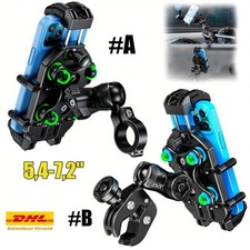Motorrad Handyhalterung mit Vibrationsdämpfer Diebstahlsichere Handy Halterung.