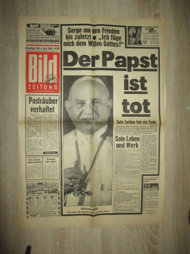 Bildzeitung seiten 6 1963 - seiten, 4.6.1963