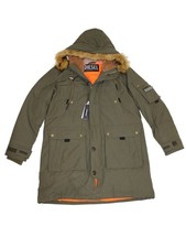 Diesel Herren Jacke Winterjacke Parker isoliert - W-COLBY-21 - Grün - Größe M