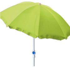 Ø2m Sonnenschirm Gartenschirm Strandschirm Schirm lime grün knickbar UV Schutz
