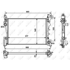 NRF Motorkühler für Citroen
