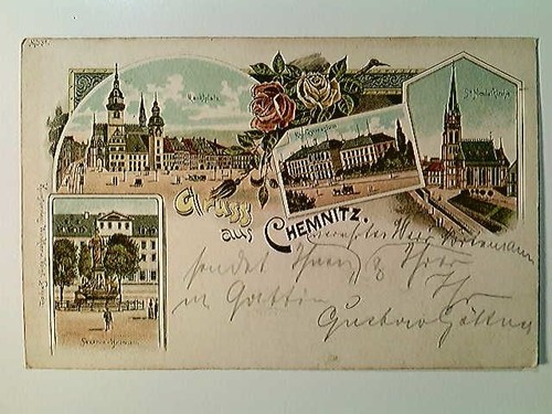 Chemnitz ansichten markt - chemnitz,,