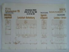 Bildfahrplan (15) für den