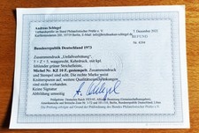 BRD Zd KZ 10 F, Gestempelt, Fotobefund Schlegel BPP