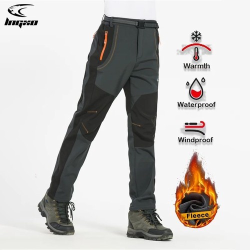 Warme fleece trekkinghose - fleece,