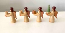 Erzgebirge 4x ENGEL aus Holz