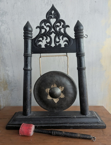 Asiatischer tischgong - tischgong, /