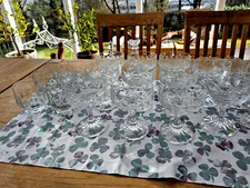 Villeroy und Boch V&B " Arabelle " schweres Bleikristall, einzeln oder Gesamt