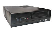 PC Chenbro PC-71169 - H05 Slim Micro ATX Gehäuse Netzteil 300W + DVD RW USB 3.0
