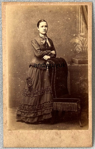 Cdv dame namens - dame, maria