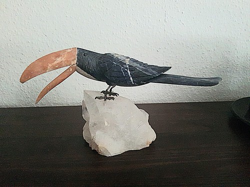 Vogel aus edelstein - vogel,
