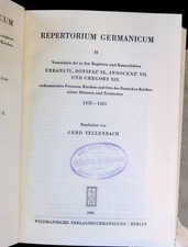 Repertorium Germanicum, BAND