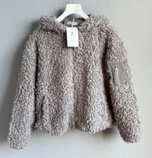 Jacke Kapuze Teddyfell Plüsch
