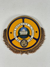 Plakette Badge Emaille XIX Rallye Wiesbaden  1957