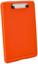 Läufer Klemmbrett Safety mit Aufbewahrungsfach orange für DIN A4