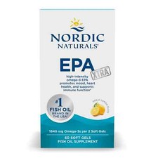 Nordic Naturals, EPA Xtra, 1640 mg Omega-3, Fischöl mit EPA & DHA, Zitrone 60soft