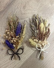  10 Stück Hochzeitsanstecker Braut Bräutigam Gäste Trauzeugen 