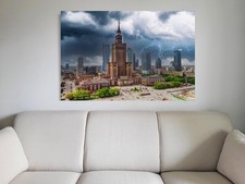 Leinwandbild Kulturpalast in