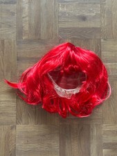 Bob Perücke, Pagenkopf Pagen, rot, Charleston Perücken, 1 mal getragen, top