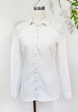 Baumwollbluse Gr. 36-38 Bluse