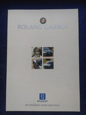 Peugeot 106 306 Cabrio Cabriolet Roland Garros Prospekt 8.1996