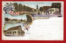Alte AK Litho Altwriezen, Wriezen Oderbruch gel. 1899
