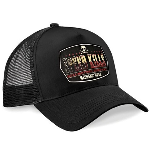 Speed kills trucker cap - speed,
