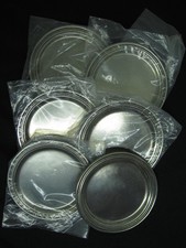 6 ZINN Teller Untersetzer 11