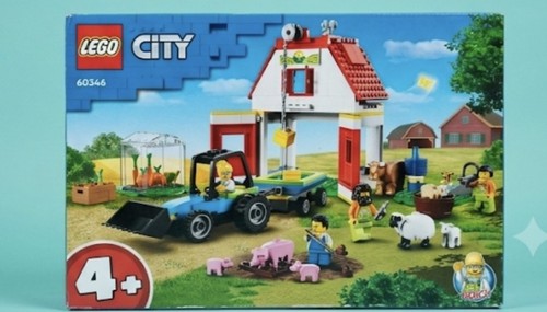 Lego city bauernhof mit - lego, tieren