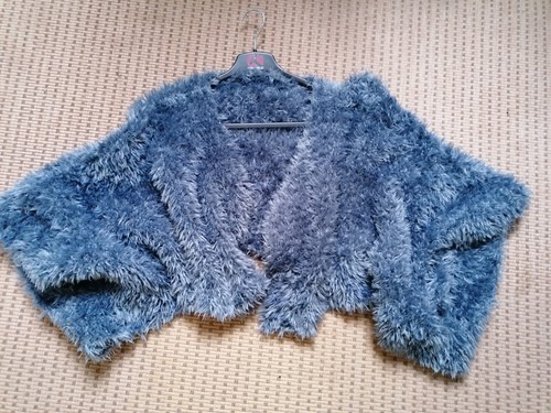 Plüsch jacke damen - plüsch,