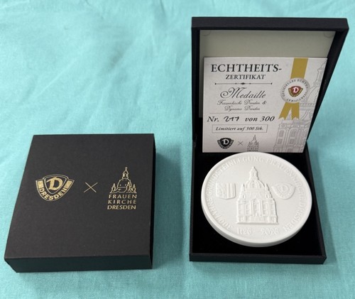 Limitierte porzellanmedaille - limitierte,