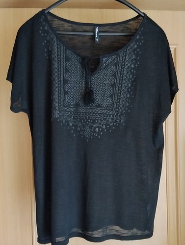 Damen shirt schwarz größe - t-shirt,