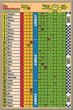 TimeTEX Motivationstafel 'Das Smiley-Rennen' Tafel Motivation Belobigung 