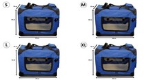 Faltbare hundetransportbox - faltbare,