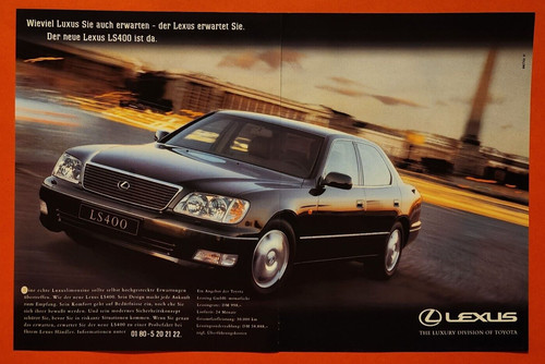 Lexus ls400 werbeanzeige - 9.,