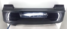 VW Polo 9N Stoßstange Stoßfänger hinten 6Q6807417 in LC9Z  Black Magic Pearl Bj0