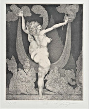 Ernst fuchs esthers tanz - fuchs,,