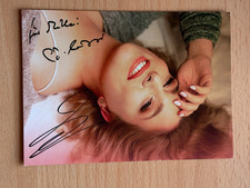 Laura Wilde - Autogrammkarte