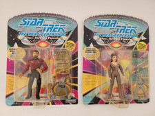 *2 STAR TREK 5 INCH TNG