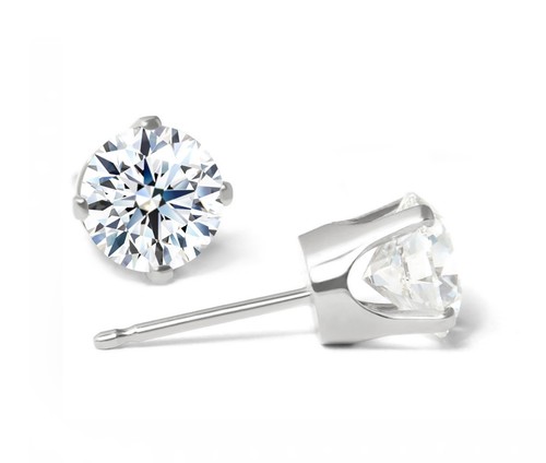 Diamant ohrstecker stück - diamant, 1
