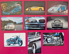 9 Telefonkarten Deutschland Autos Mercedes Ferrari BMW Porsche Luigi Colani W1