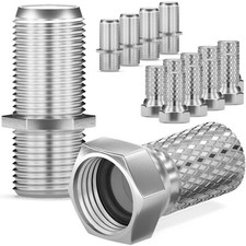 10x F-Stecker wasserdicht HQ +