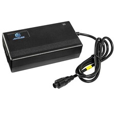 FISCHER Ladegerät E-Bike Akku Phylion Modell 2015 48V 2A Rundstecker NEU