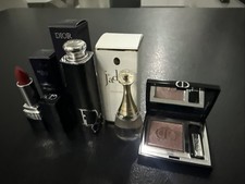 Dior set Make -Up Mit Duft Miniature Und Lippenstift Alles Zusammen