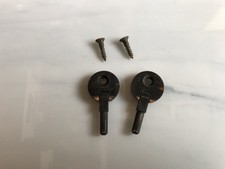 Vintage Singer Nähmaschinenschrank 1 Loch Kopf Stiftscharniere