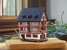 Keramik Räucherkegelhaus –